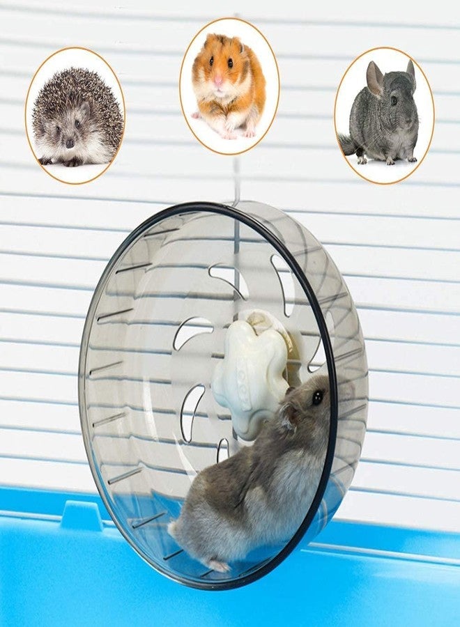 WNZQK Mini Silent Exercise Wheels for Hamsters Less Than 4 inches 10 cm in Length Toys Hamster Ball Small Pet Running Toy Ball Gerbils Mice Rat Guinea Pig Hamster Cage Accessories - Image 4